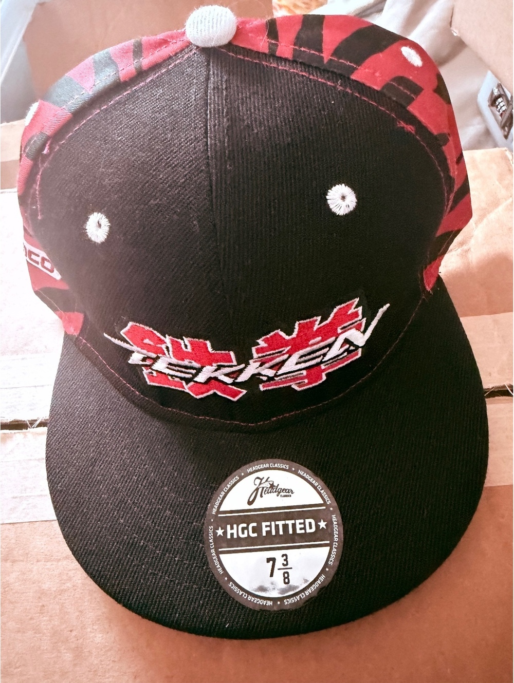 Tekken Fitted hat Size 7-3/8 by HGC